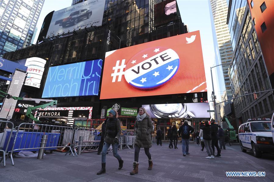 U.S.-NEW YORK-GENERAL ELECTIONS-ATMOSPHERE