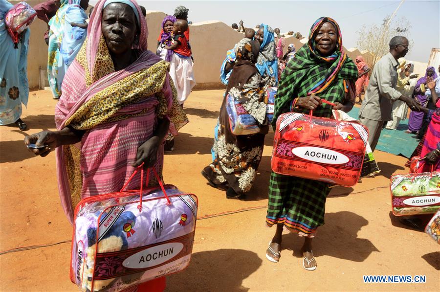 SUDAN-KHARTOUM-CHINA-DONATION