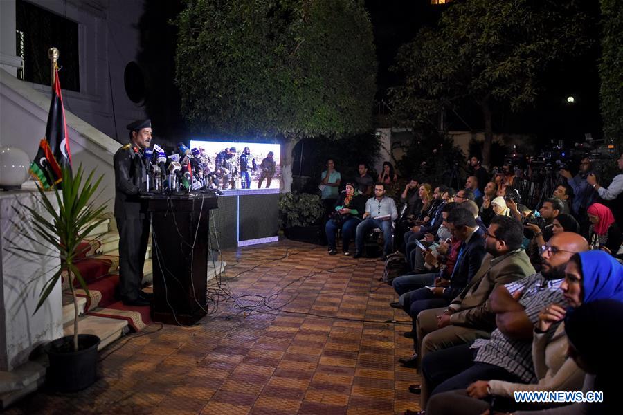 EGYPT-CAIRO-LIBYA-HAFTAR FORCES-TERRITORIES-70 PCT-CONTROL