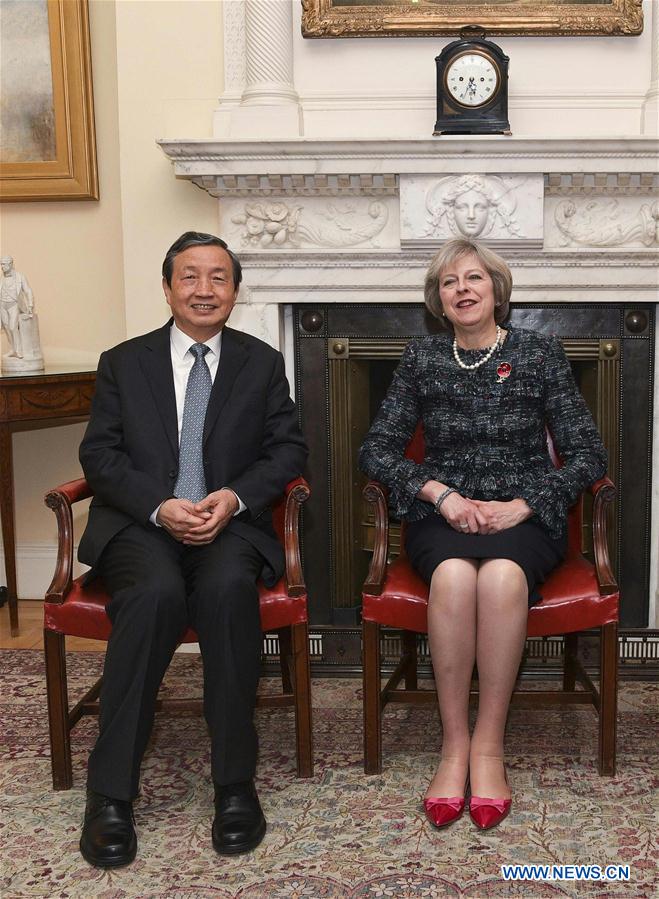 BRITAIN-CHINA-MEETING