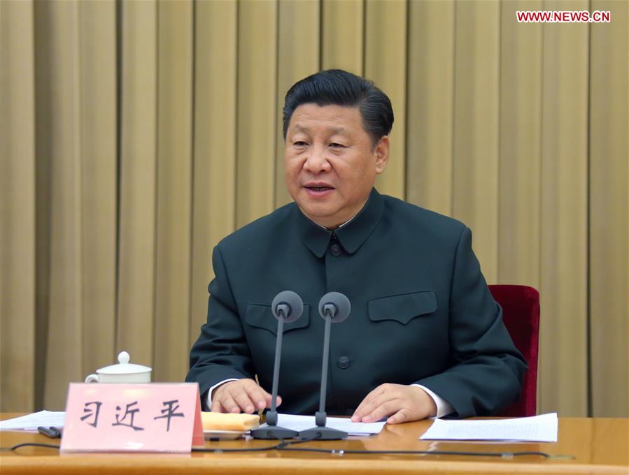 CHINA-BEIJING-XI JINPING-MILITARY-MEETING(CN)