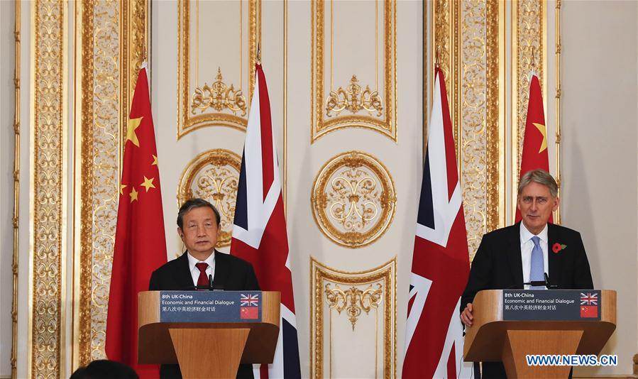 BRITAIN-CHINA-FINANCE-DIALOGUE
