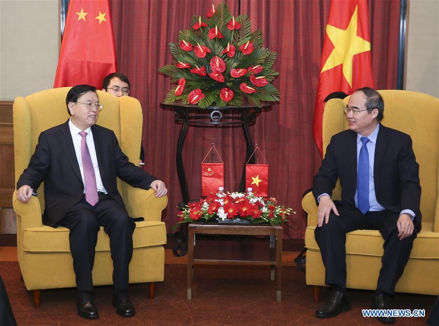 VIETNAM-CHINA-ZHANG DEJIANG-VISIT