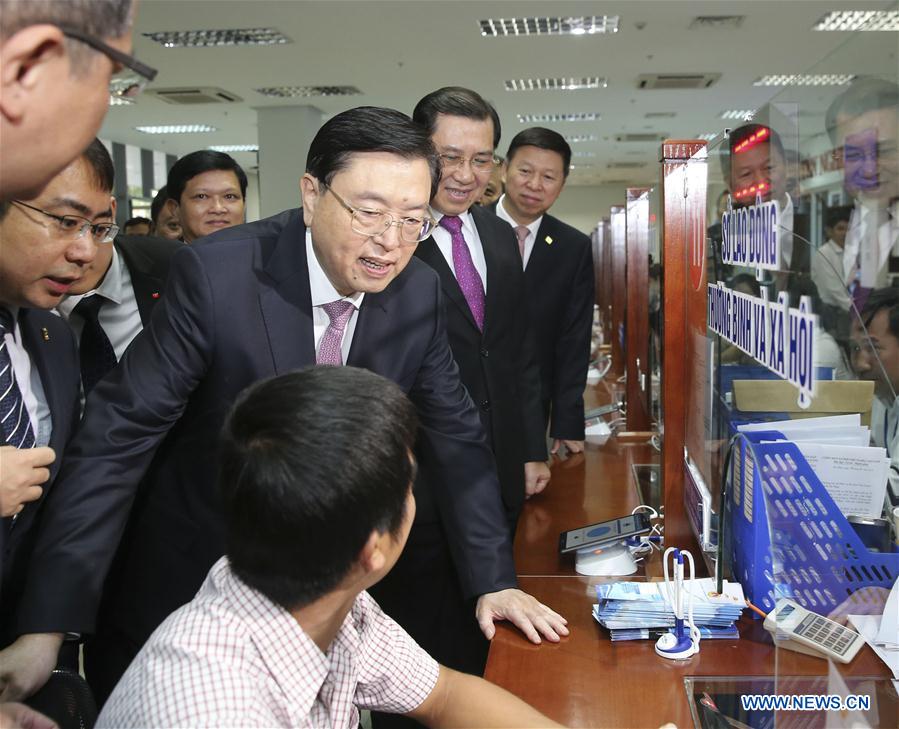 VIETNAM-CHINA-ZHANG DEJIANG-VISIT