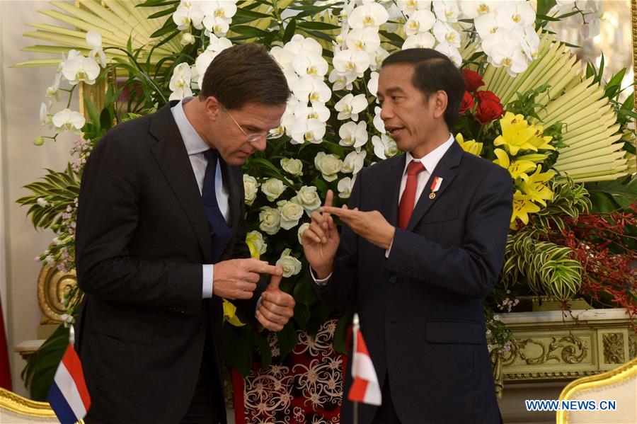 INDONESIA-JAKARTA-DUTCH PM-VISIT