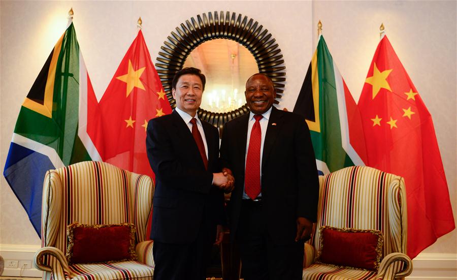 SOUTH AFRICA-CAPE TOWN-LI YUANCHAO-VISIT