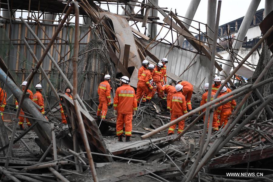 CHINA-JIANGXI-COLLAPSE ACCIDENT (CN)