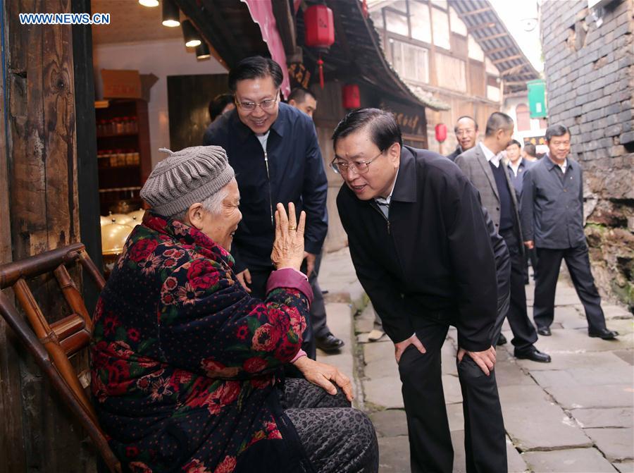 CHINA-SICHUAN-ZHANG DEJIANG-INSPECTION (CN)