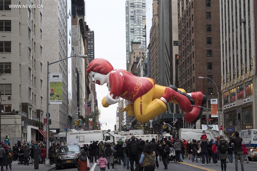 U.S.-NEW YORK-THANKSGIVING DAY PARADE