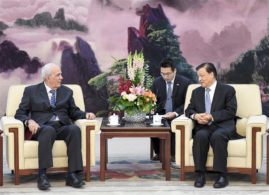 CHINA-BEIJING-LIU YUNSHAN-PCC DELEGATION-MEETING (CN)