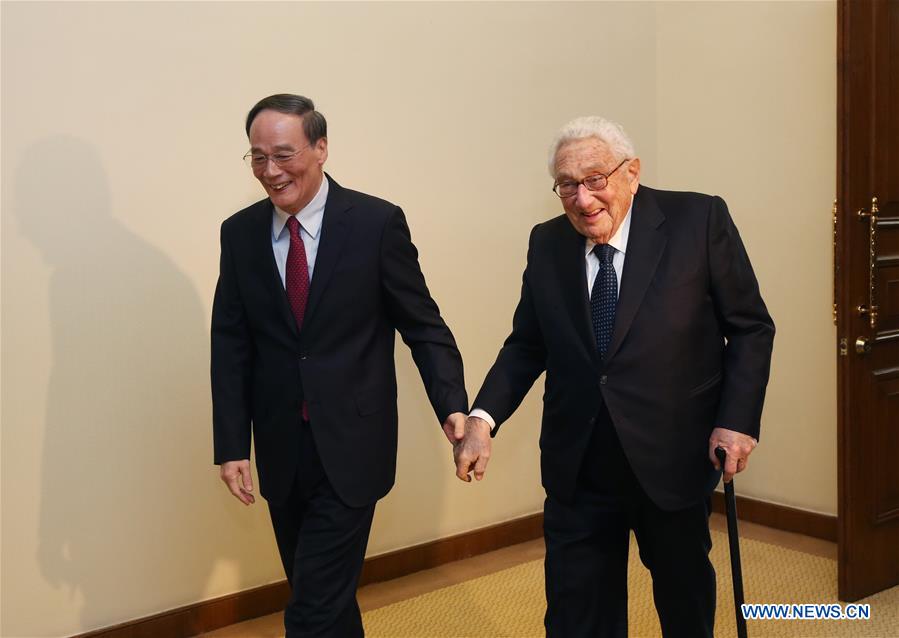 CHINA-BEIJING-WANG QISHAN-KISSINGER-MEETING (CN)