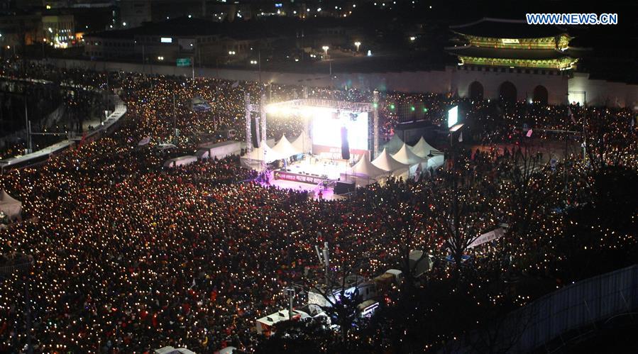 SOUTH KOREA-SEOUL-PRESIDENT-RALLY