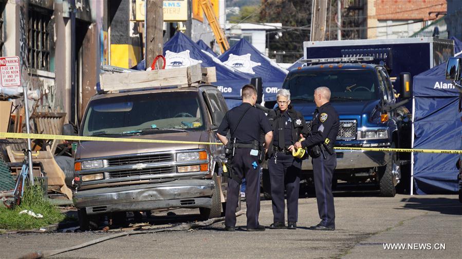 U.S.-OAKLAND-FIRE