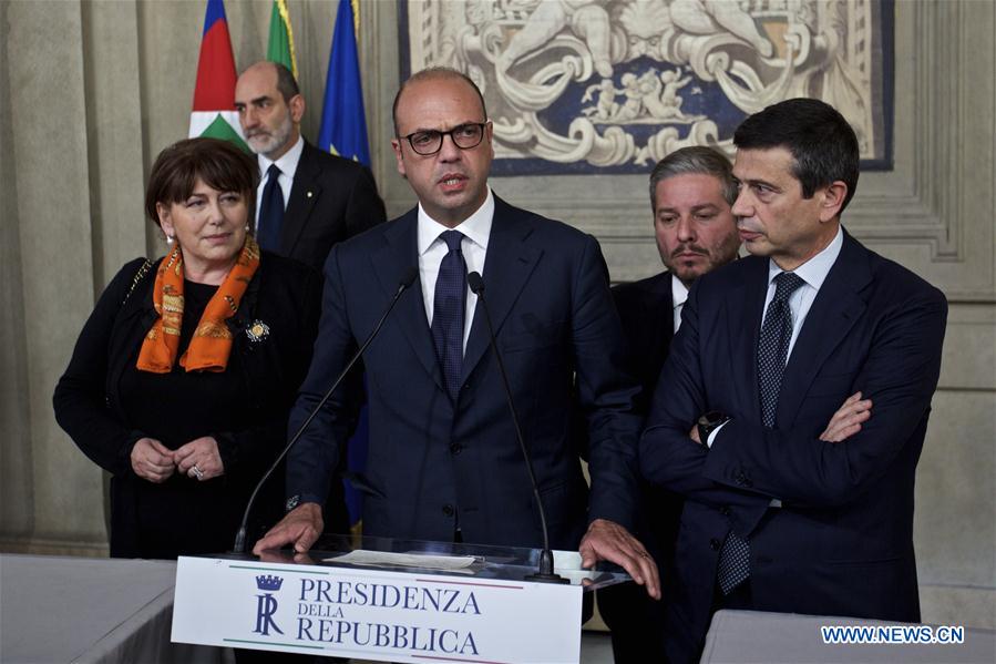 ITALY-ROME-TRANSITIONAL GOVERNMENT-PRESIDENT-CONSULTATIONS