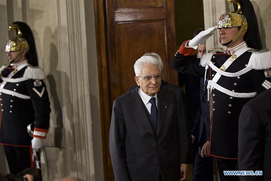 ITALY-ROME-TRANSITIONAL GOVERNMENT-PRESIDENT-CONSULTATIONS