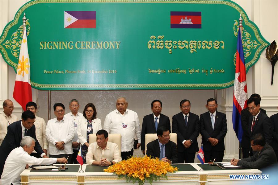 CAMBODIA-PHNOM PENH-PHILIPPINES-BILATERAL COOPERATION PACTS