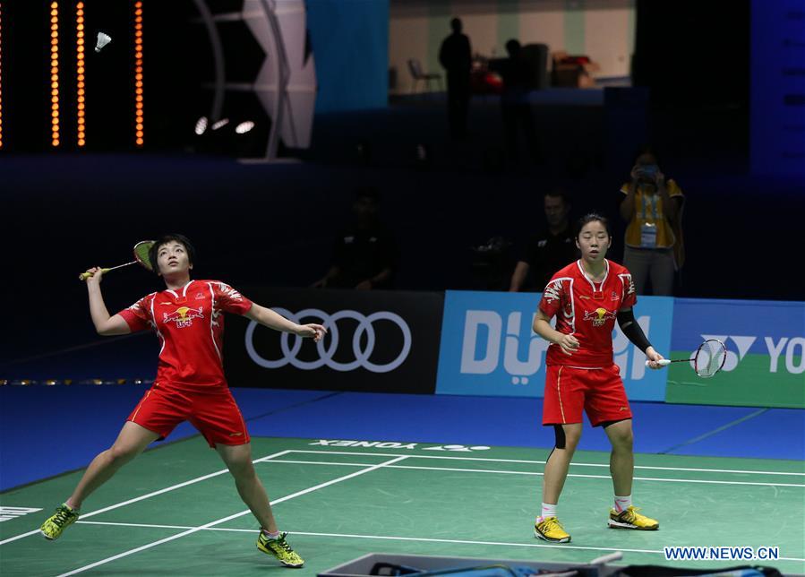 (SP)UAE-DUBAI-BADMINTON-BWF WORLD SUPERSERIES FINALS