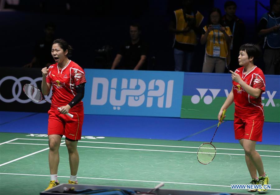 (SP)UAE-DUBAI-BADMINTON-BWF WORLD SUPERSERIES FINALS