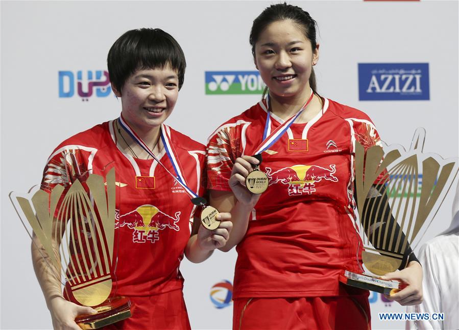 (SP)UAE-DUBAI-BADMINTON-BWF WORLD SUPERSERIES FINALS