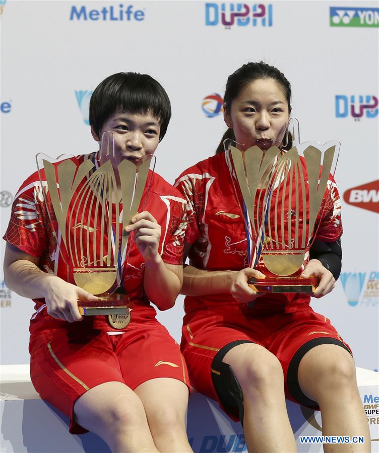 (SP)UAE-DUBAI-BADMINTON-BWF WORLD SUPERSERIES FINALS