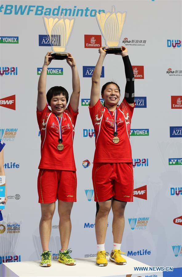 (SP)UAE-DUBAI-BADMINTON-BWF WORLD SUPERSERIES FINALS