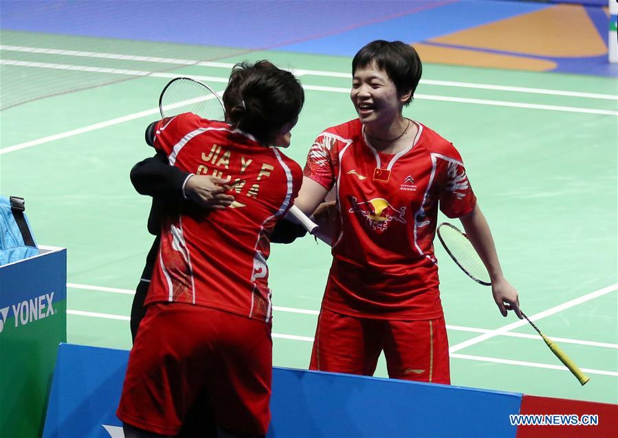 (SP)UAE-DUBAI-BADMINTON-BWF WORLD SUPERSERIES FINALS