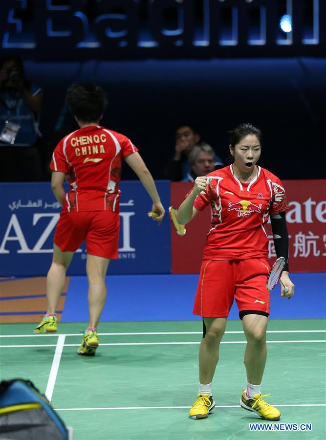 (SP)UAE-DUBAI-BADMINTON-BWF WORLD SUPERSERIES FINALS