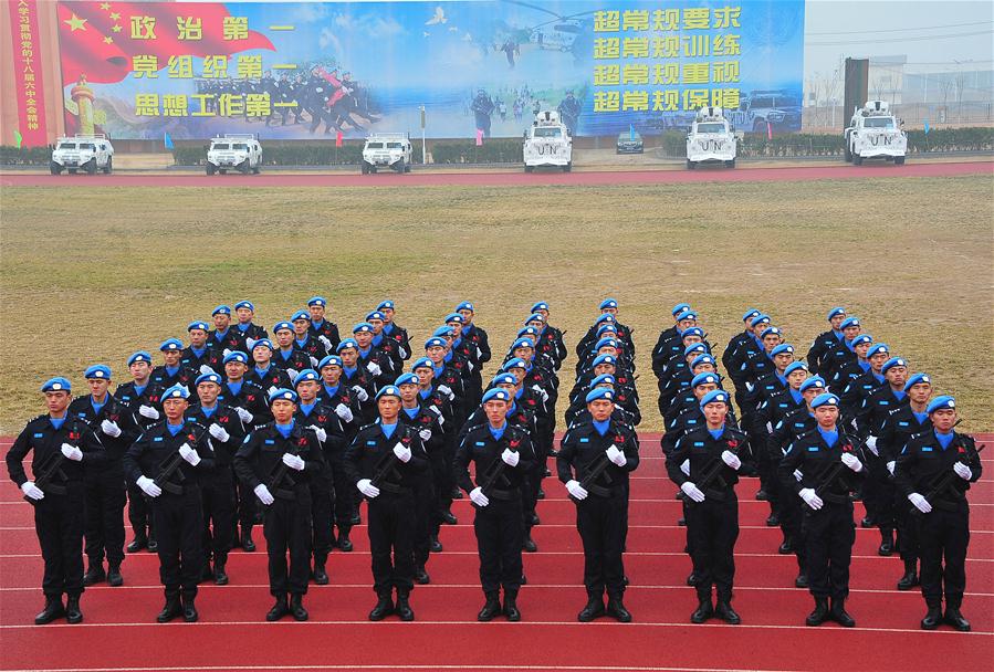 CHINA-SHANDONG-DONGYING-STANDBY PEACEKEEPING POLICE(CN)