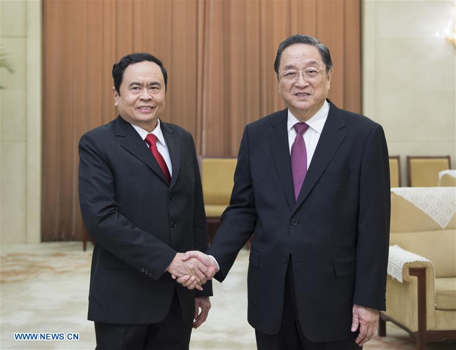 CHINA-BEIJING-YU ZHENGSHENG-VIETNAM-MEETING (CN)