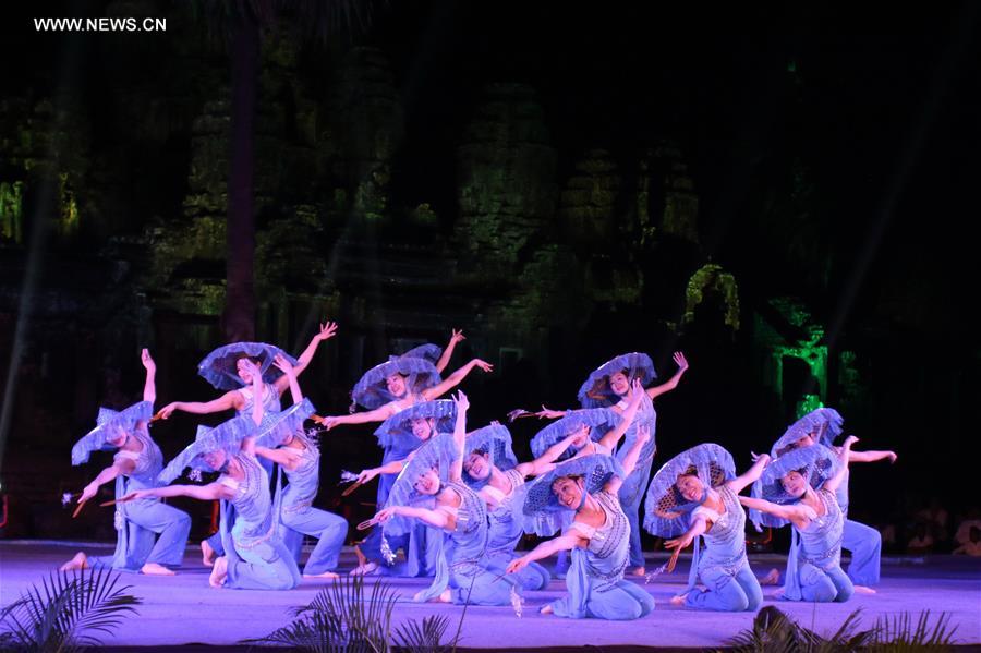 CAMBODIA-SIEM REAP-CHINA-ASEAN-JOINT CULTURAL PERFORMANCE