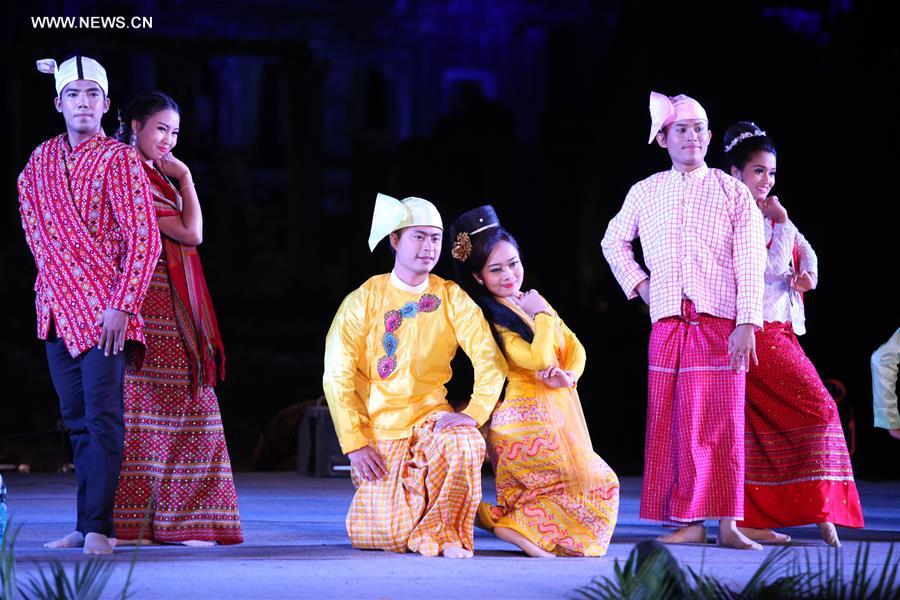 CAMBODIA-SIEM REAP-CHINA-ASEAN-JOINT CULTURAL PERFORMANCE