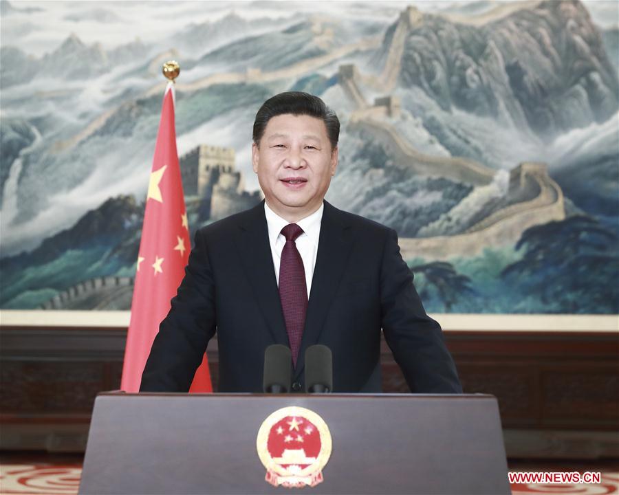 CHINA-BEIJING-XI JINPING-NEW YEAR SPEECH (CN)