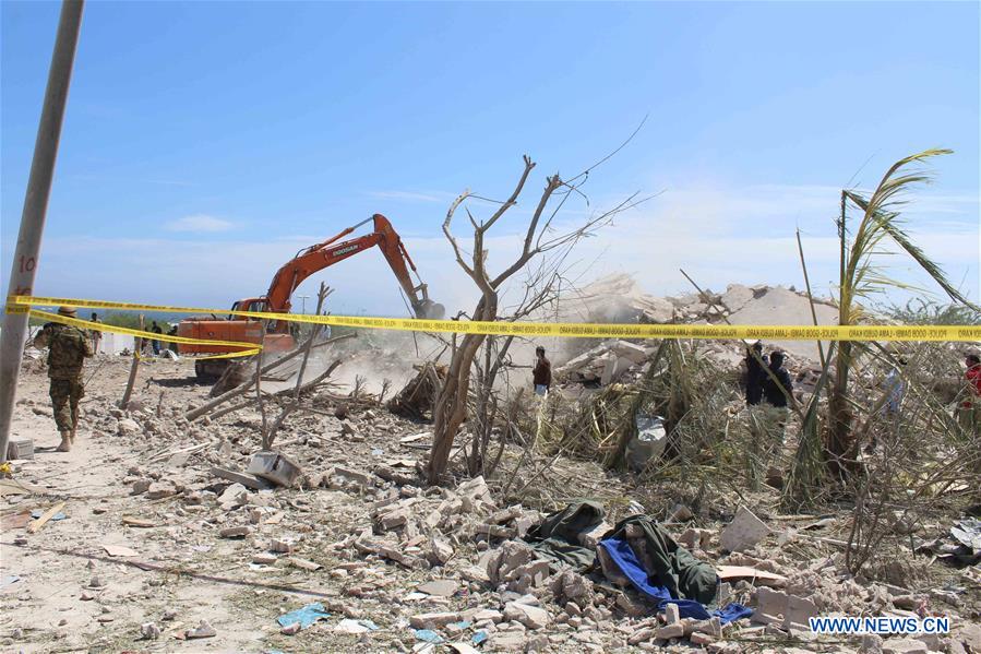 SOMALIA-MOGADISHU-TWIN BLASTS