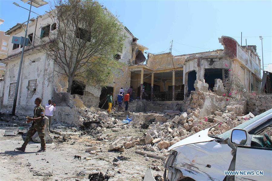 SOMALIA-MOGADISHU-TWIN BLASTS