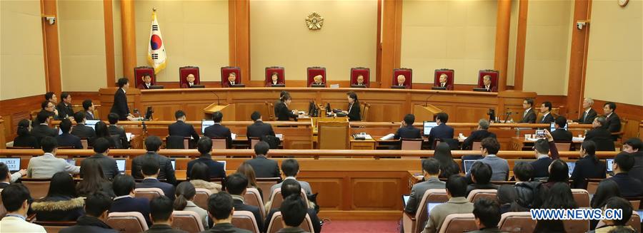 SOUTH KOREA-SEOUL-PRESIDENT-COURT-ABSENCE