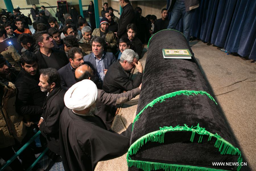 IRAN-TEHRAN-EX-PRESIDENT-RAFSANJANI-DEATH-MOURNING