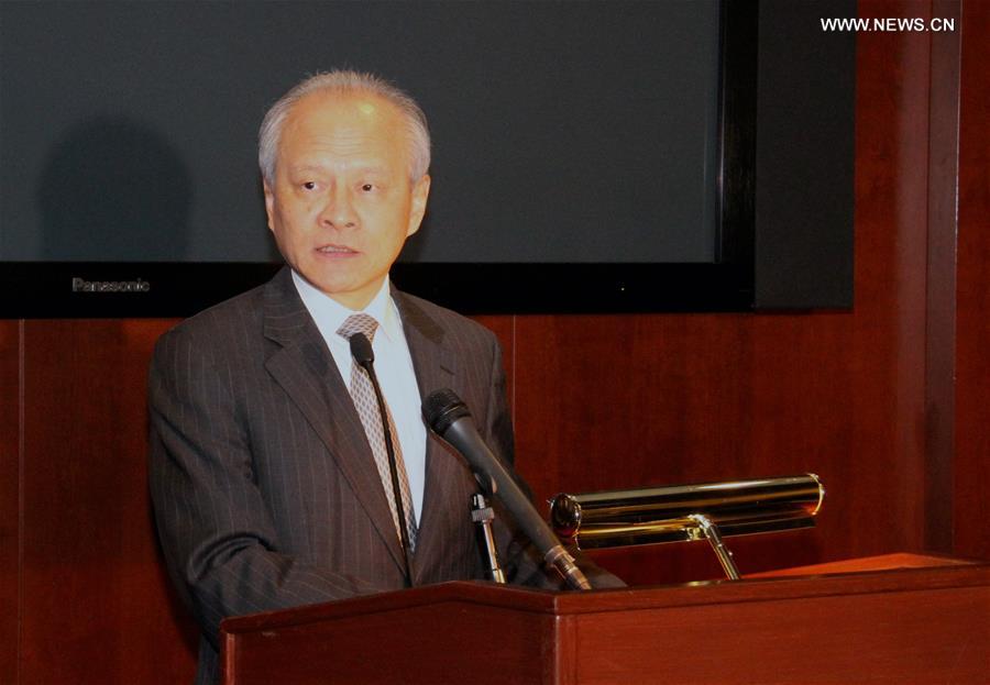 U.S.-WASHINGTON-CUI TIANKAI-SPEECH