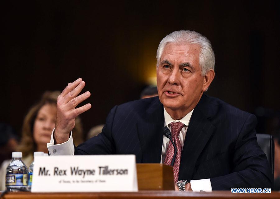 U.S.-WASHINGTON D.C.-SECRETARY OF STATE-CONFIRMATION HEARING