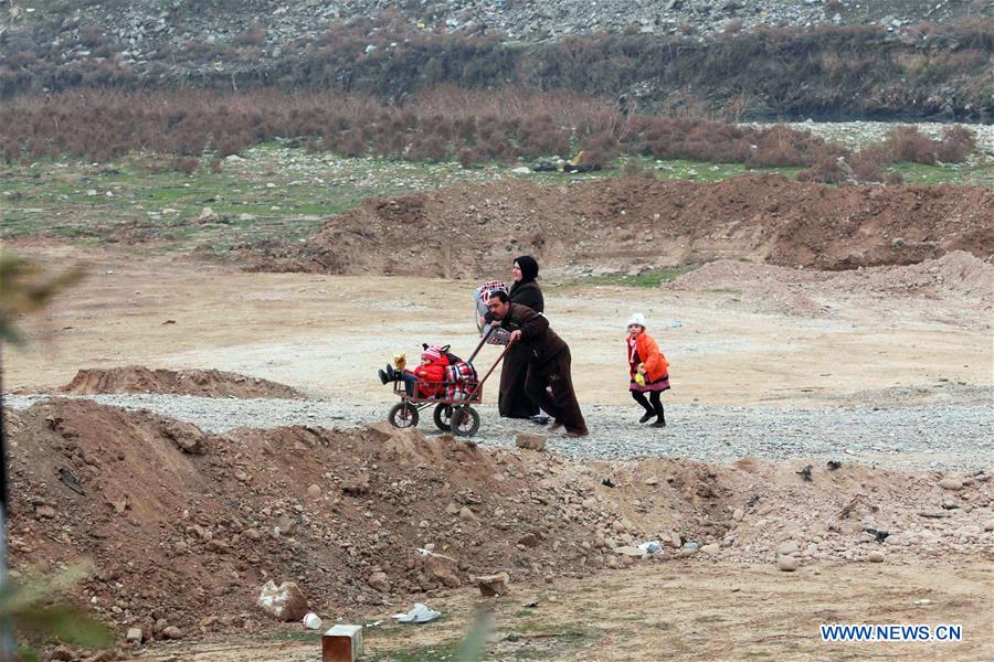 IRAQ-MOSUL-IRAQI FORCES-IS-FIGHTING