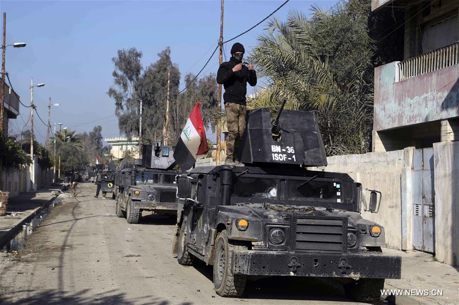 IRAQ-MOSUL-IRAQI FORCES-IS-FIGHTING