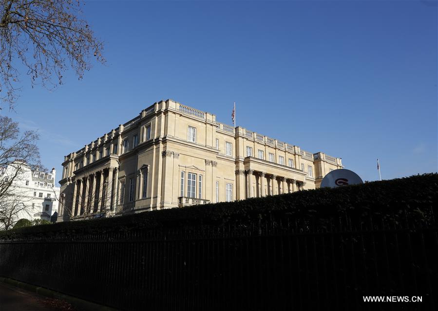 BRITAIN-LONDON-MAY BREXIT SPEECH
