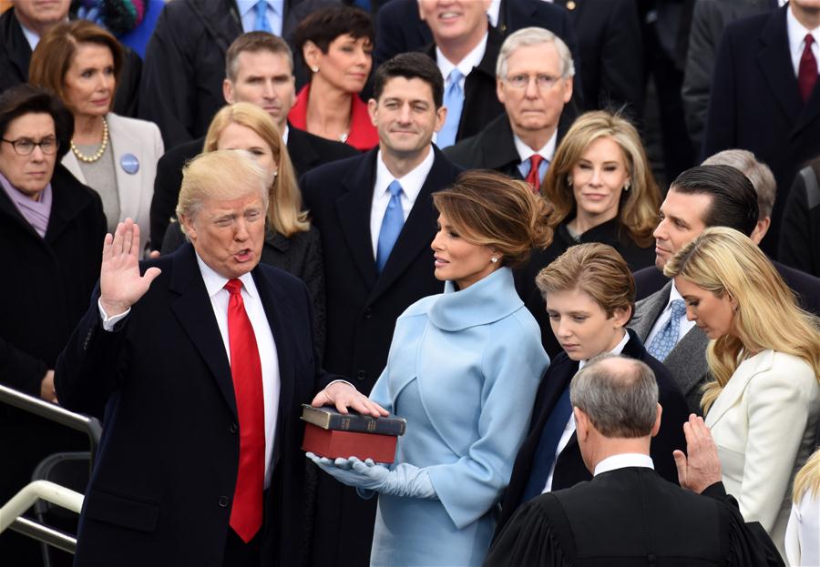 U.S.-WASHINGTON D.C.-PRESIDENT-INAUGURATION CEREMONY-DONALD TRUMP