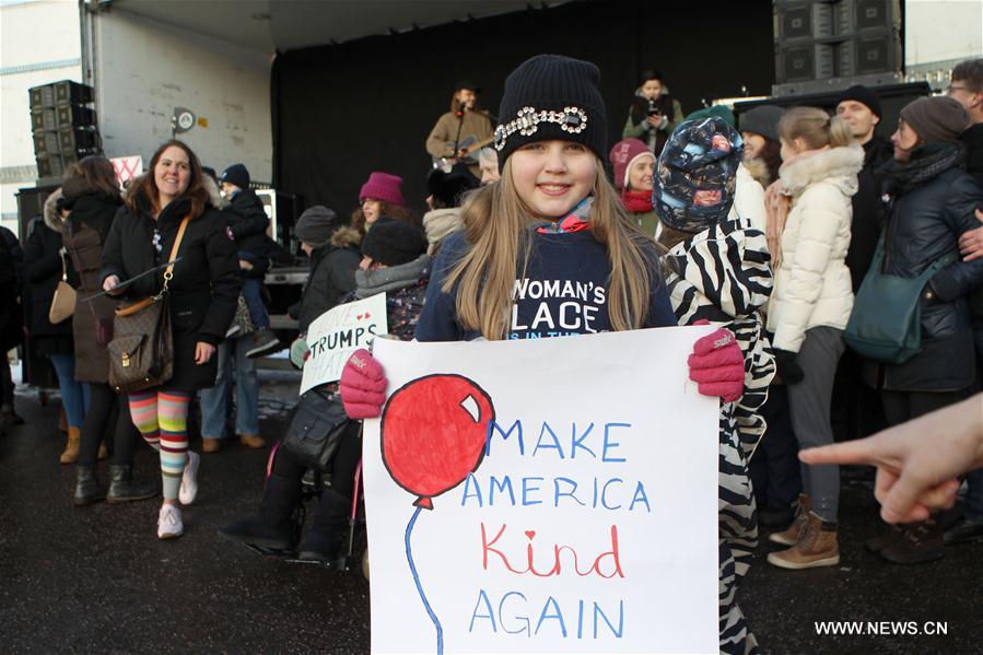 FINLAND-HELSINKI-PROTEST