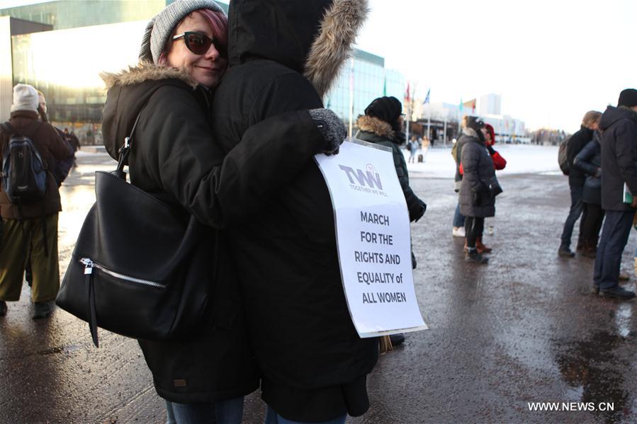 FINLAND-HELSINKI-PROTEST