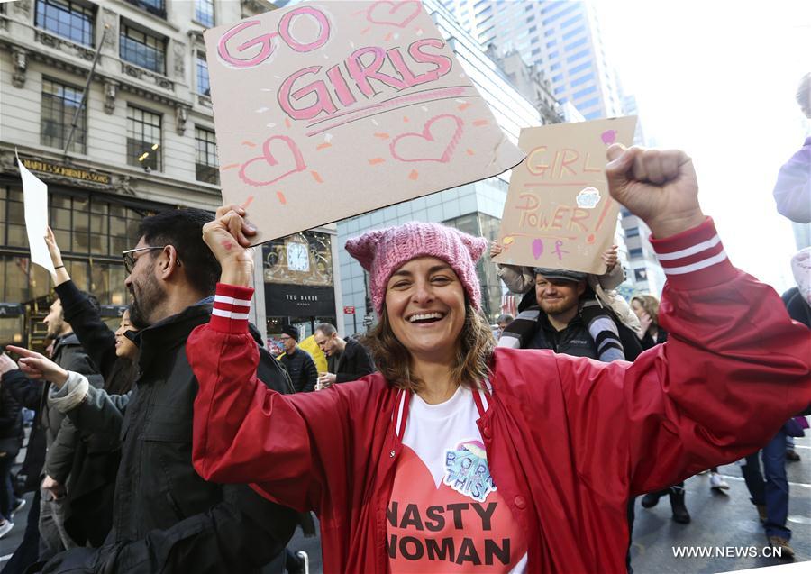 U.S.-NEW YORK-ANTI-TRUMP PROTEST