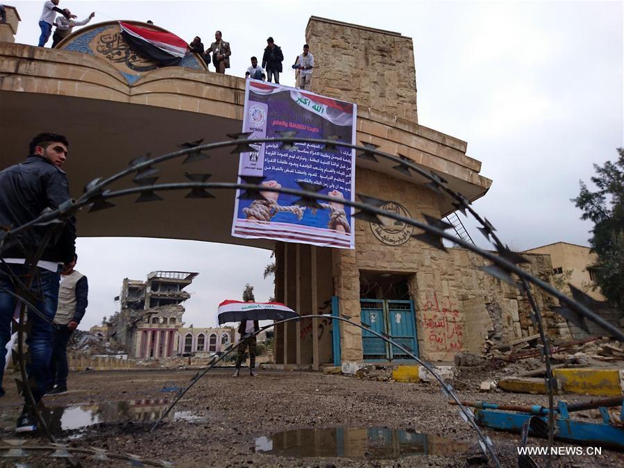 IRAQ-MOSUL-IRAQI FORCES-IS-FIGHTING