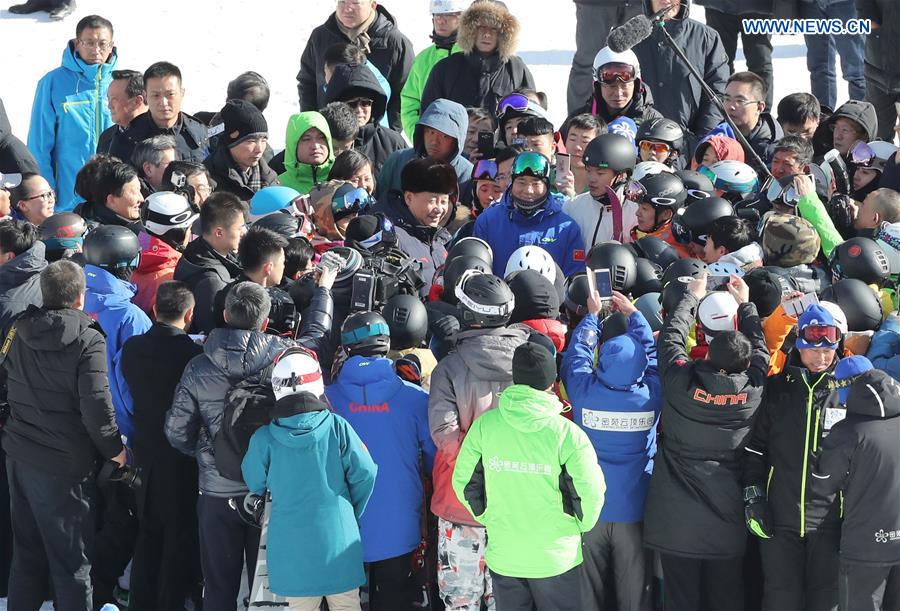 CHINA-XI JINPING-2022 WINTER OLYMPICS-INSPECTION (CN)
