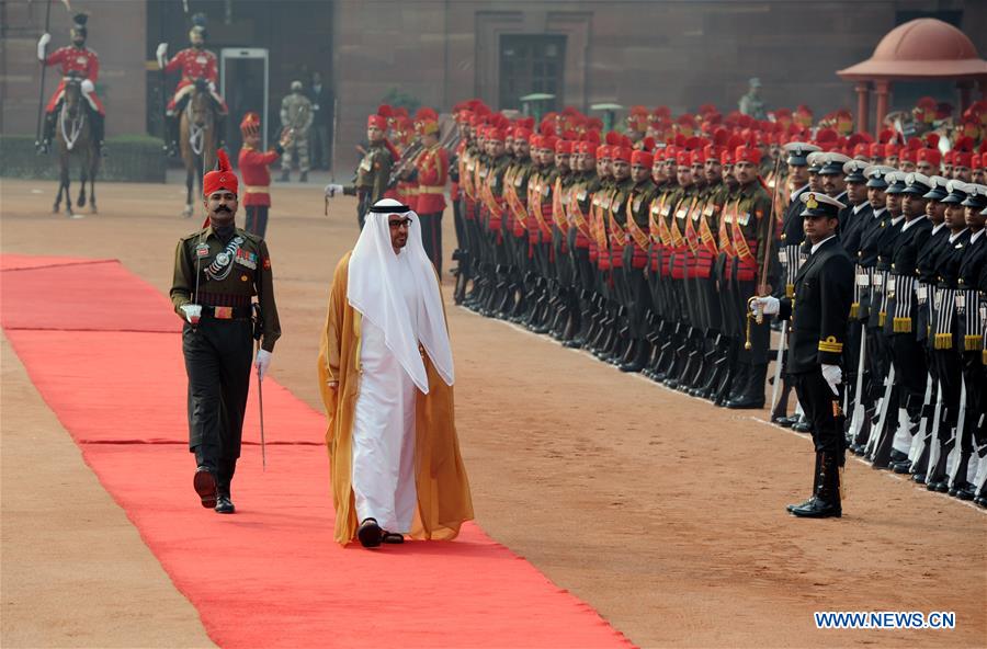 INDIA-NEW DELHI-UAE CROWN PRINCE-VISIT