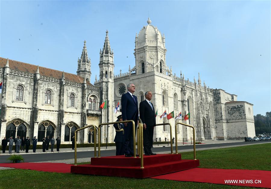 PORTUGAL-LISBON-SERBIA-VISIT