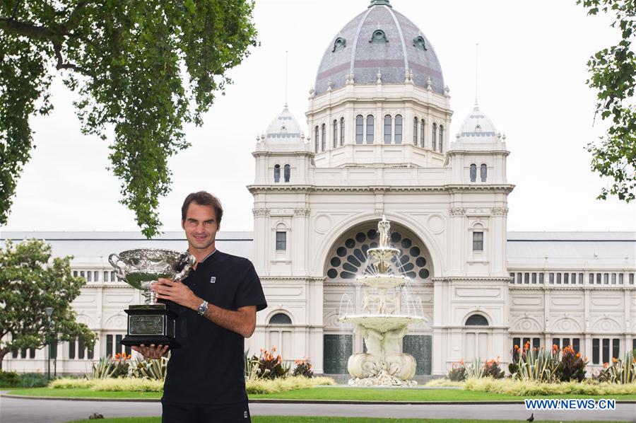 (SP)AUSTRALIA-MELBOURNE-ROGER FEDERER-AUSTRALIAN OPEN 